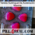 Tableta Sublingual De Aceleración Máxima 13